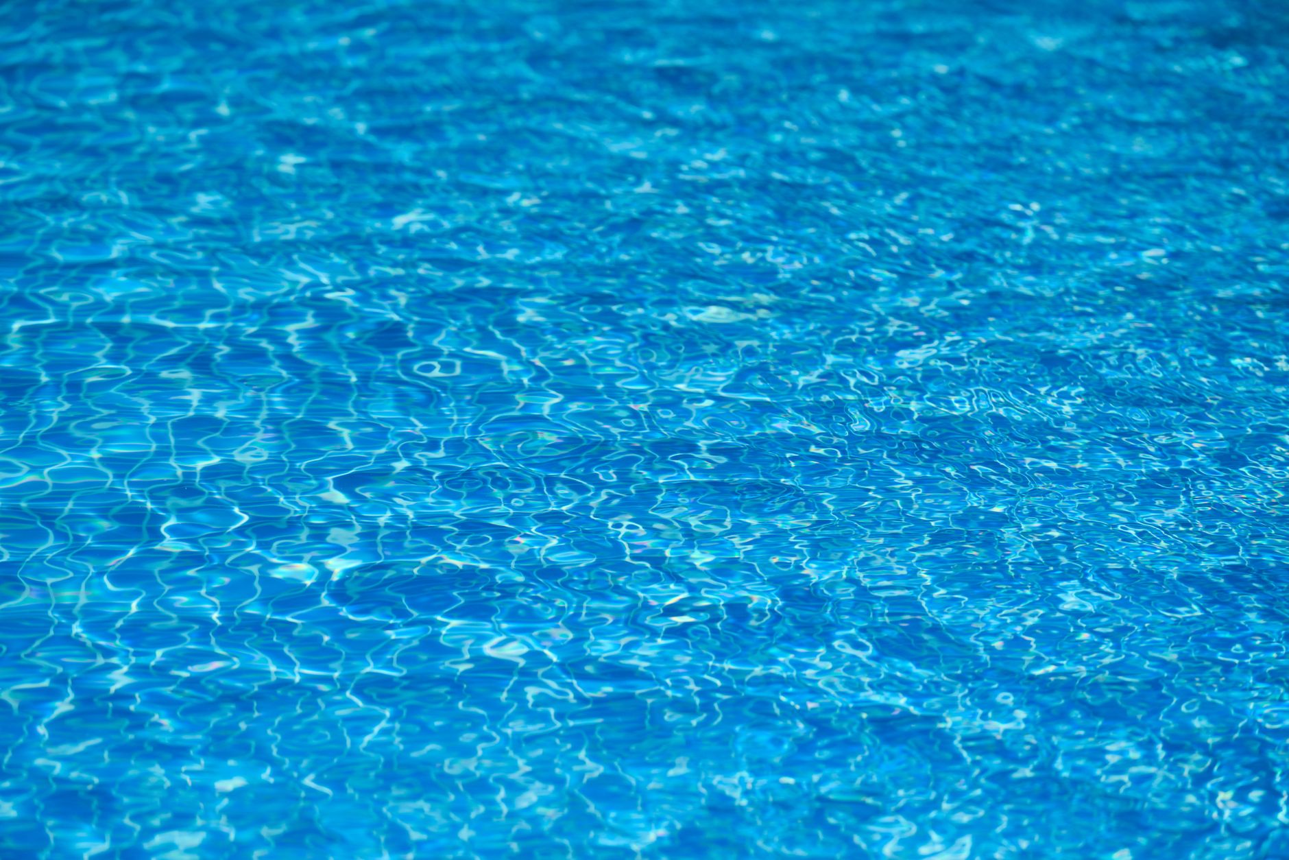 A sparkling residential swimming pool ready for snowbird return in Yuma, Arizona